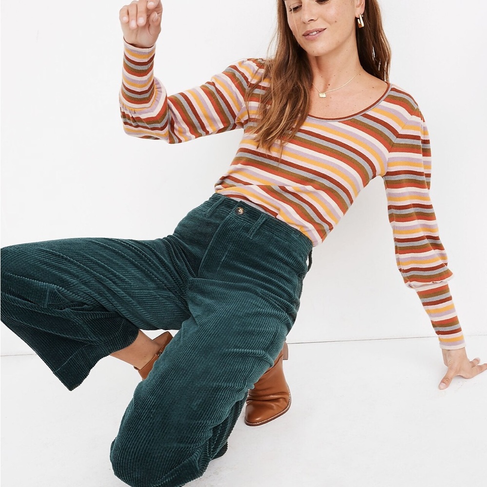 Madewell Slim wide leg corduroy